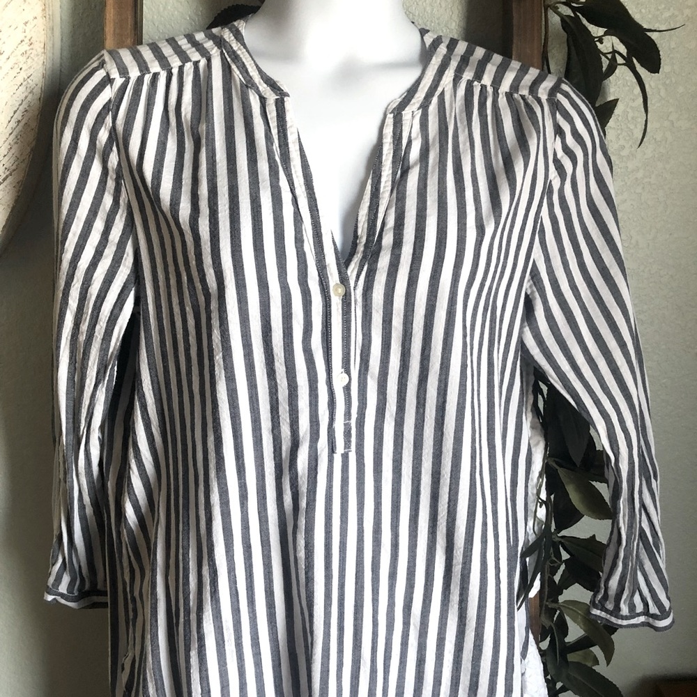 Old Navy Women’s Cotton Stripe CottageTop, Large